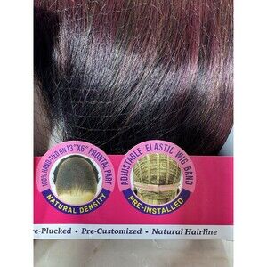 Janet Collection Melt HD Lace Front Wig ASIA – 13x6 Frontal – T1B/Velvet Wine